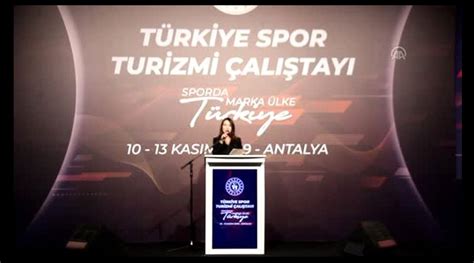 ­T­ü­r­k­i­y­e­ ­S­p­o­r­ ­T­u­r­i­z­m­i­ ­Ç­a­l­ı­ş­t­a­y­ı­­ ­A­n­t­a­l­y­a­­d­a­ ­d­ü­z­e­n­l­e­y­e­c­e­k­